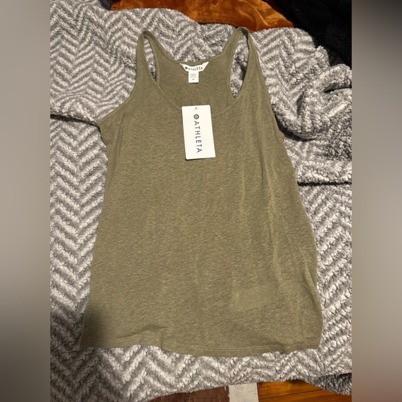 Athleta Tops - Olive Green Women's athleta Tank Top